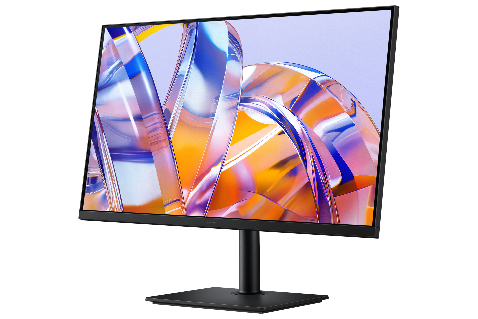 32吋 ViewFinity S8 S80UH 4K UHD 高解析度平面顯示器特定角度，黑