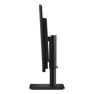 32吋 ViewFinity S8 S80UH 4K UHD 高解析度平面顯示器右側 (調整螢幕傾角)，黑