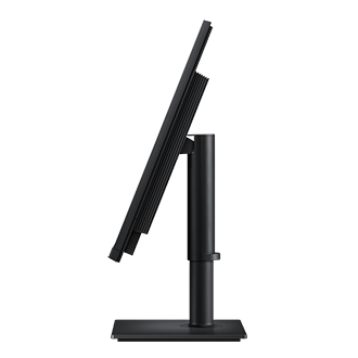 32吋 ViewFinity S8 S80UH 4K UHD 高解析度平面顯示器右側 (調整螢幕傾角)，黑
