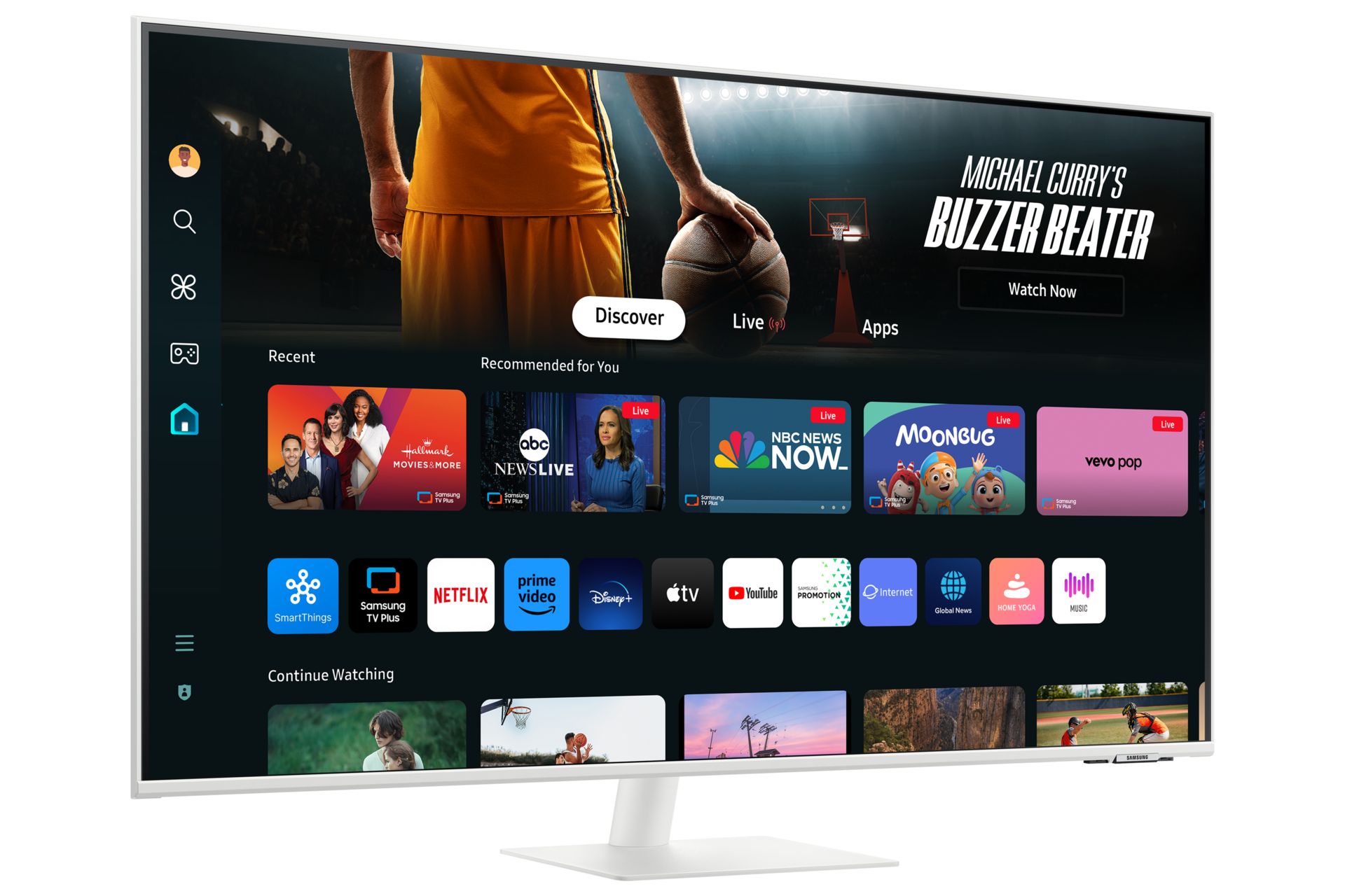 白，不同角度之產品外觀