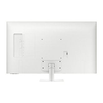 白色 43吋 Samsung 智慧聯網螢幕 M70D 顯示器背面。