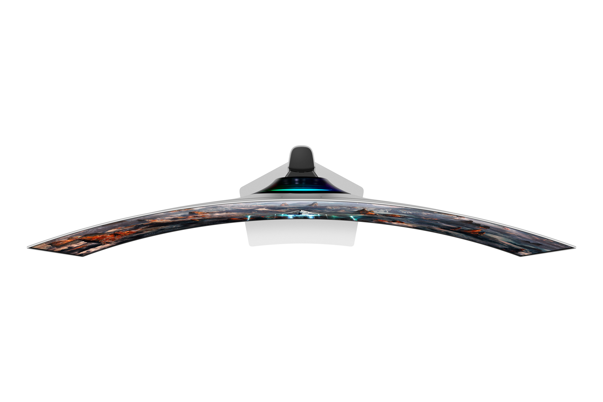 銀，產品外觀頂部