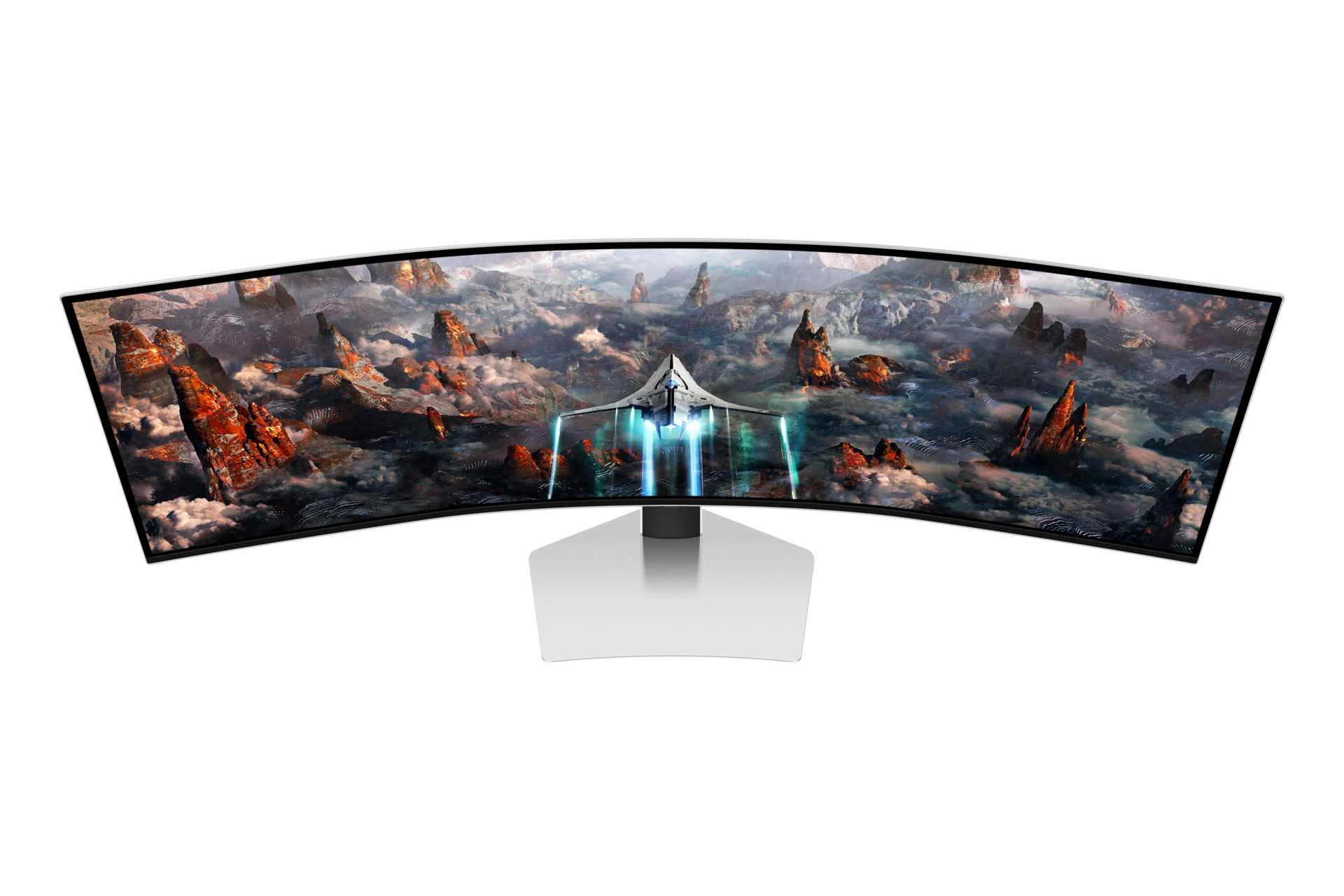 銀，不同角度之產品外觀