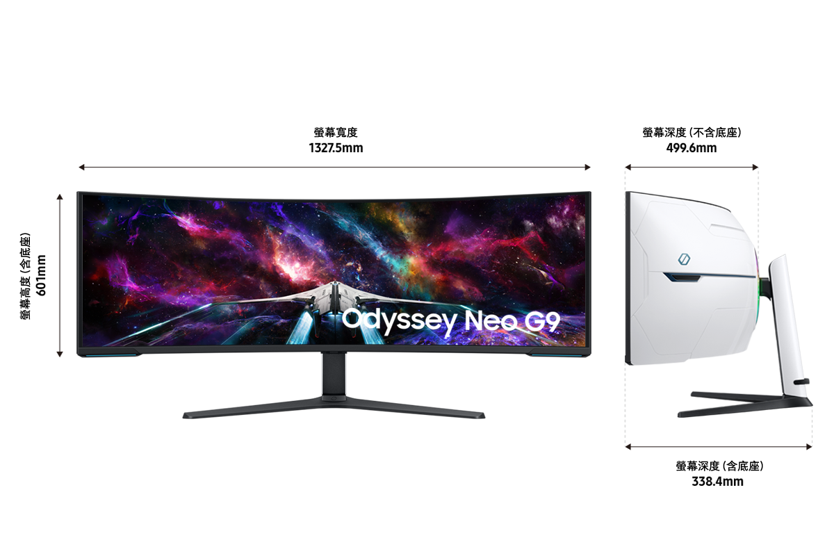 [Sáms~úñg Ó~dýss~éý Ñé~ó G9 機身尺寸]