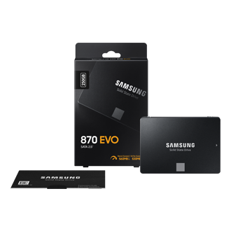 870 EVO SATA 2.5吋 固態硬碟 8TB PKG-Fullshot Black 