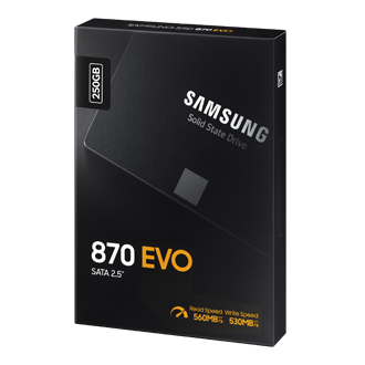 870 EVO SATA 2.5吋 固態硬碟 8TB PKG-R-Perspective Black 