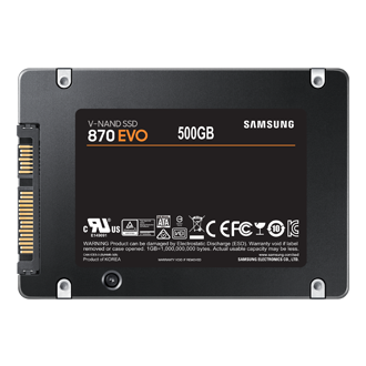 870 EVO SATA 2.5吋 固態硬碟 8TB Back Black 