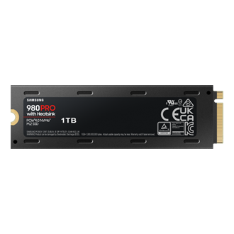 980 PRO PCIe 4.0 NVMe M.2 固態硬碟1TB (含散熱片) | MZ-V8P1T0CW