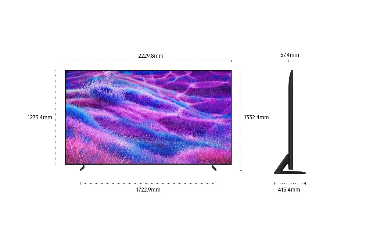 QA100QN80FXXZW 尺寸規格
