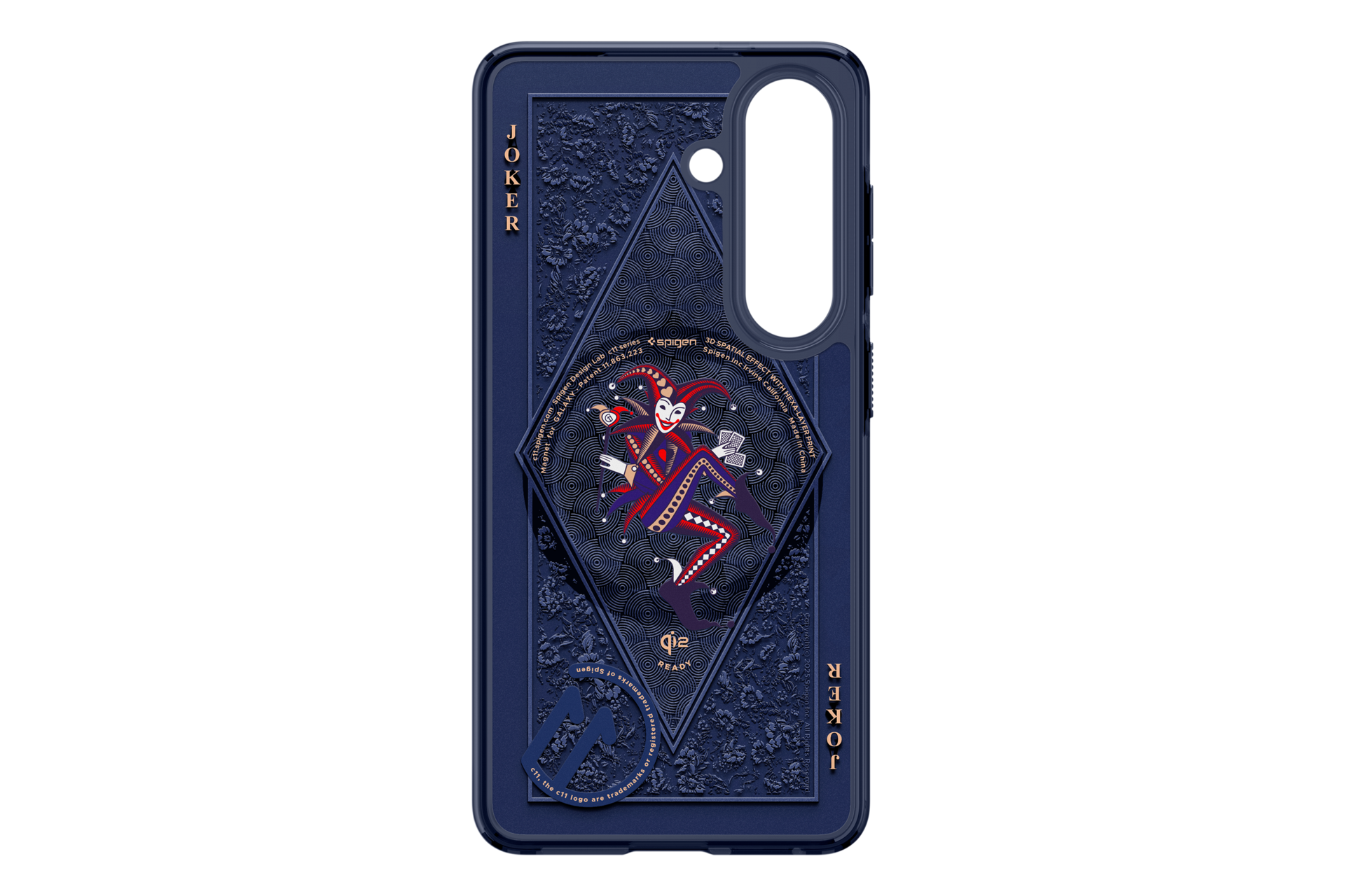 Galaxy S26 Spigen- c11 系列磁吸保護殼 ( Fearless ) Back Navy 