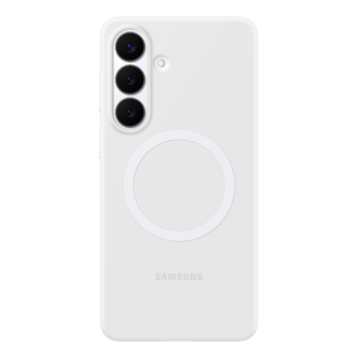 Galaxy S26+ 矽膠磁吸保護殼 Front White 