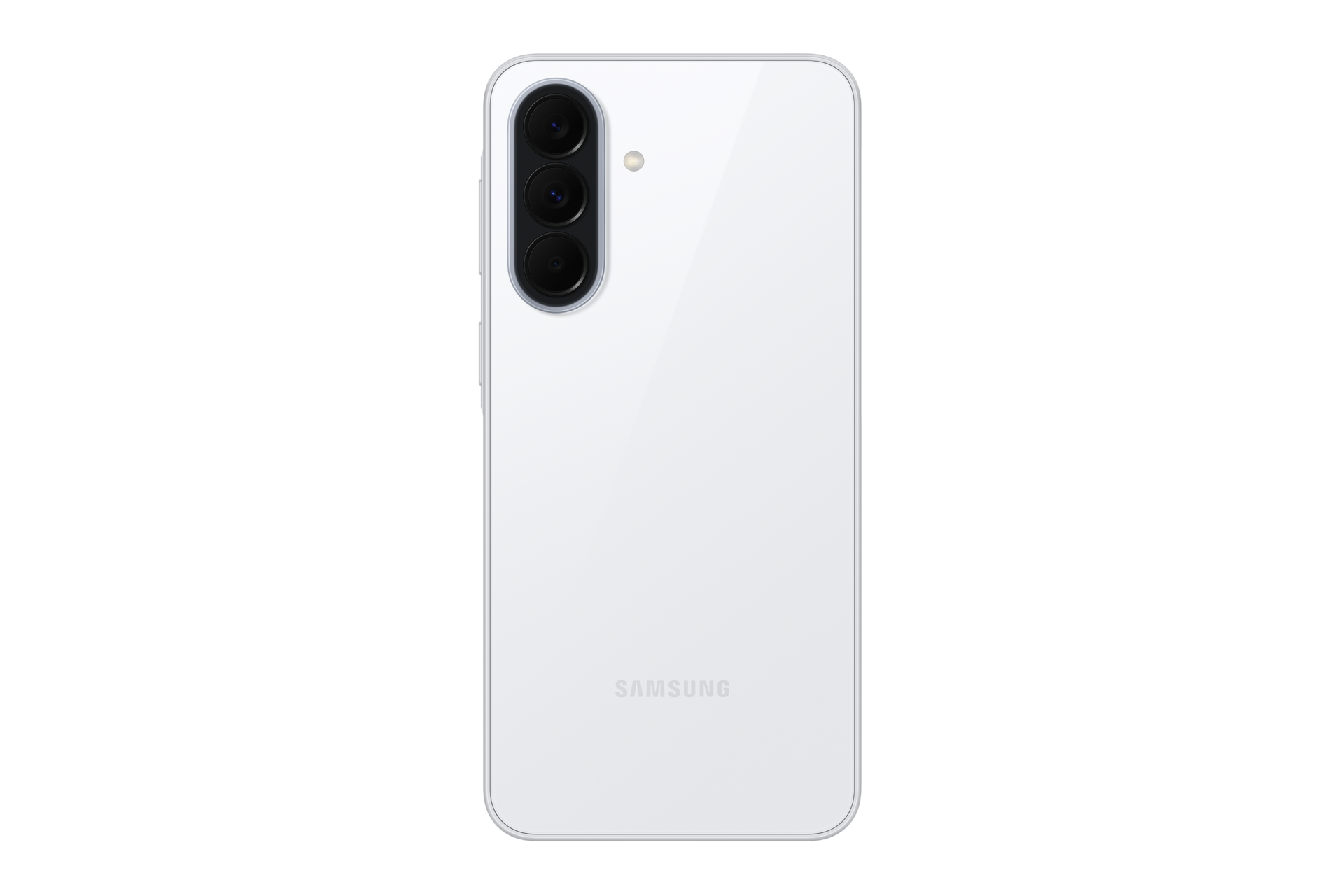 Galaxy A37 5G 背面，極簡白