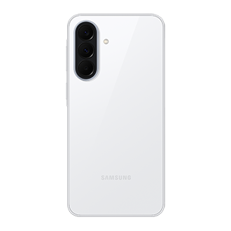 Galaxy A37 5G 背面，極簡白