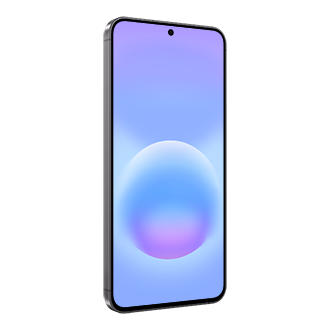 Galaxy A57 5G 正面 (左30度)，工裝灰