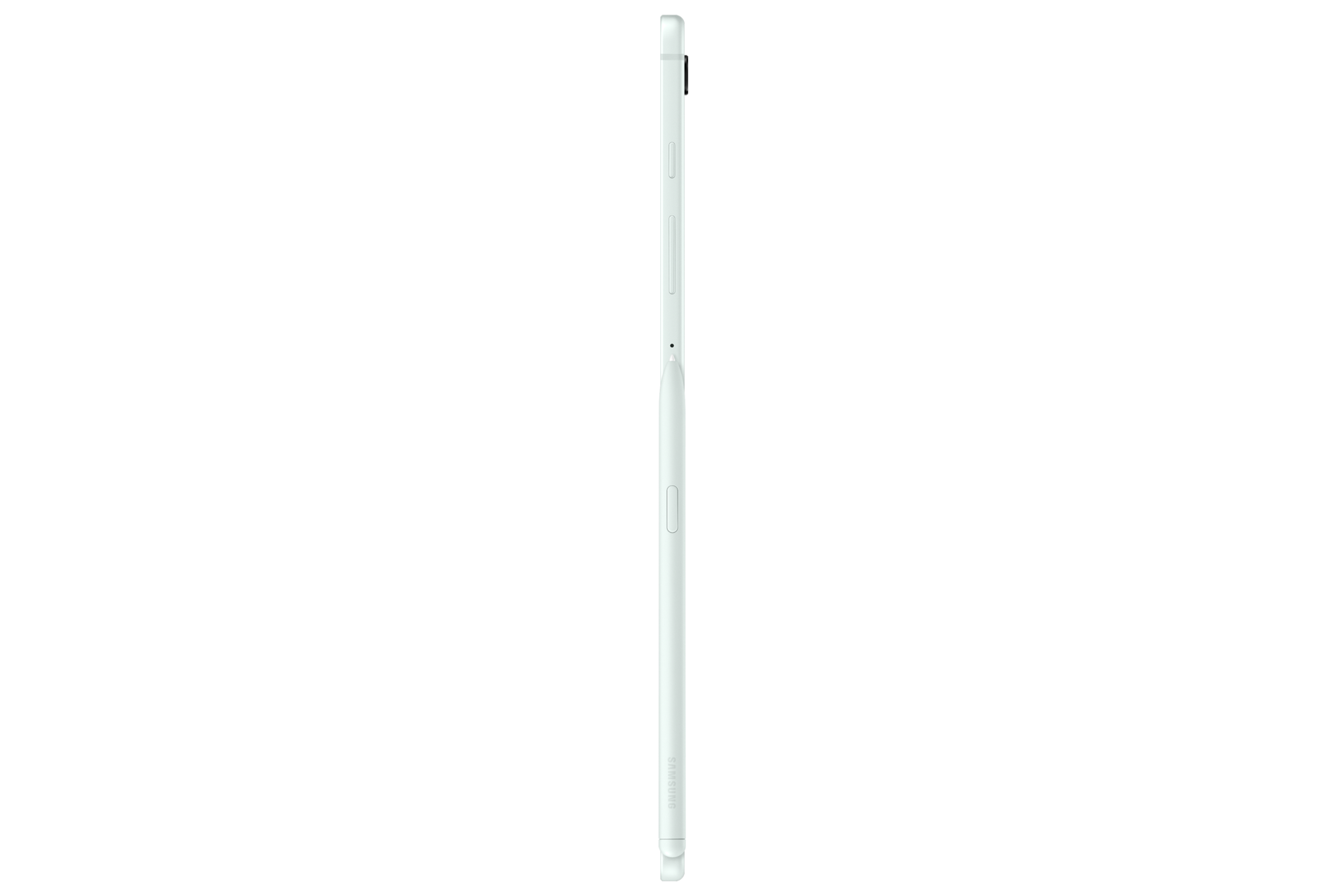 心動綠，產品外觀側面 (與 S Pen)