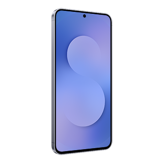 Galaxy S25 FE 深海藍，不同角度之產品外觀