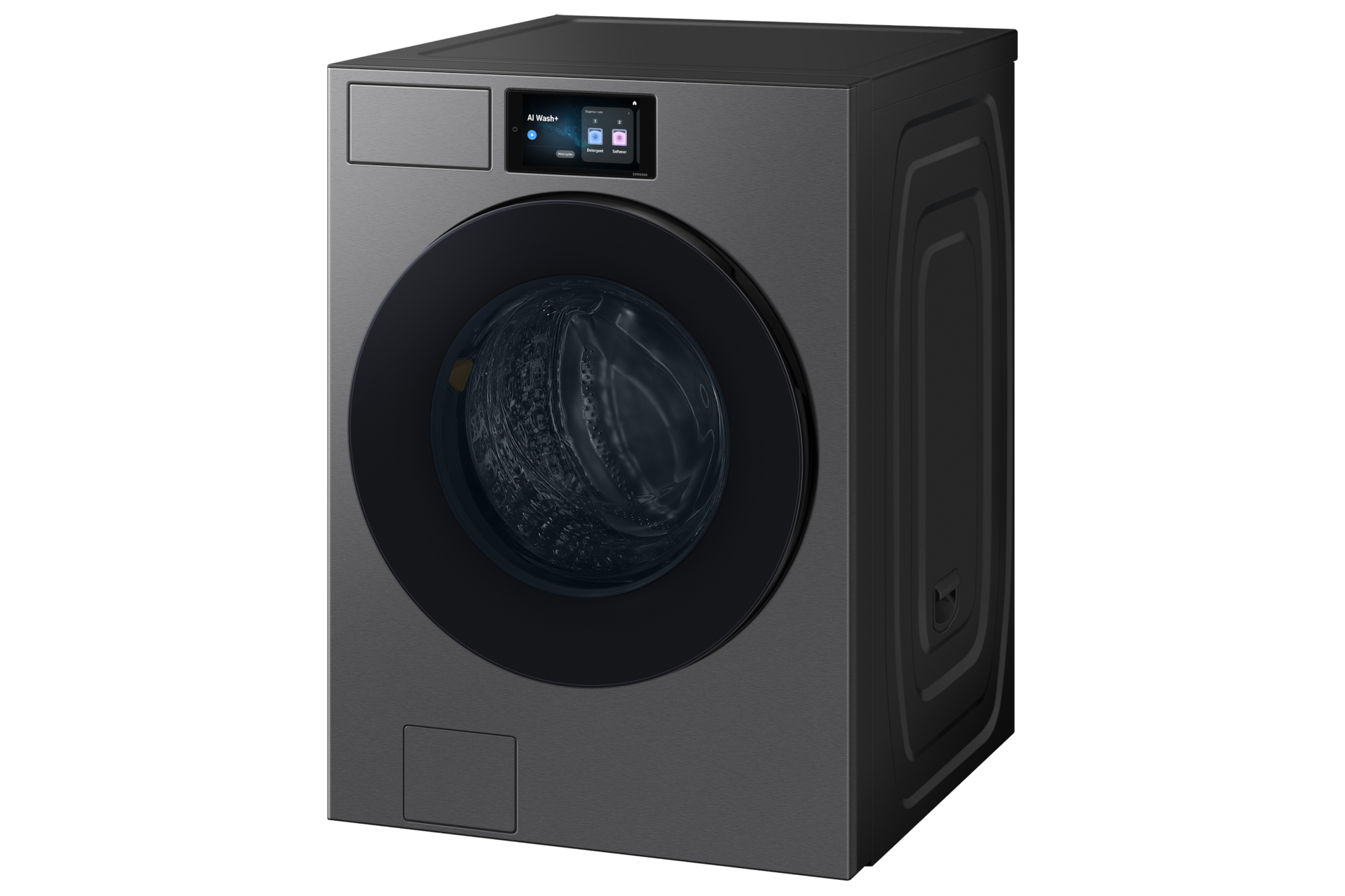 Bespoke AI 智慧滾筒洗衣機 19+11kg R-Perspective Dark Gray 