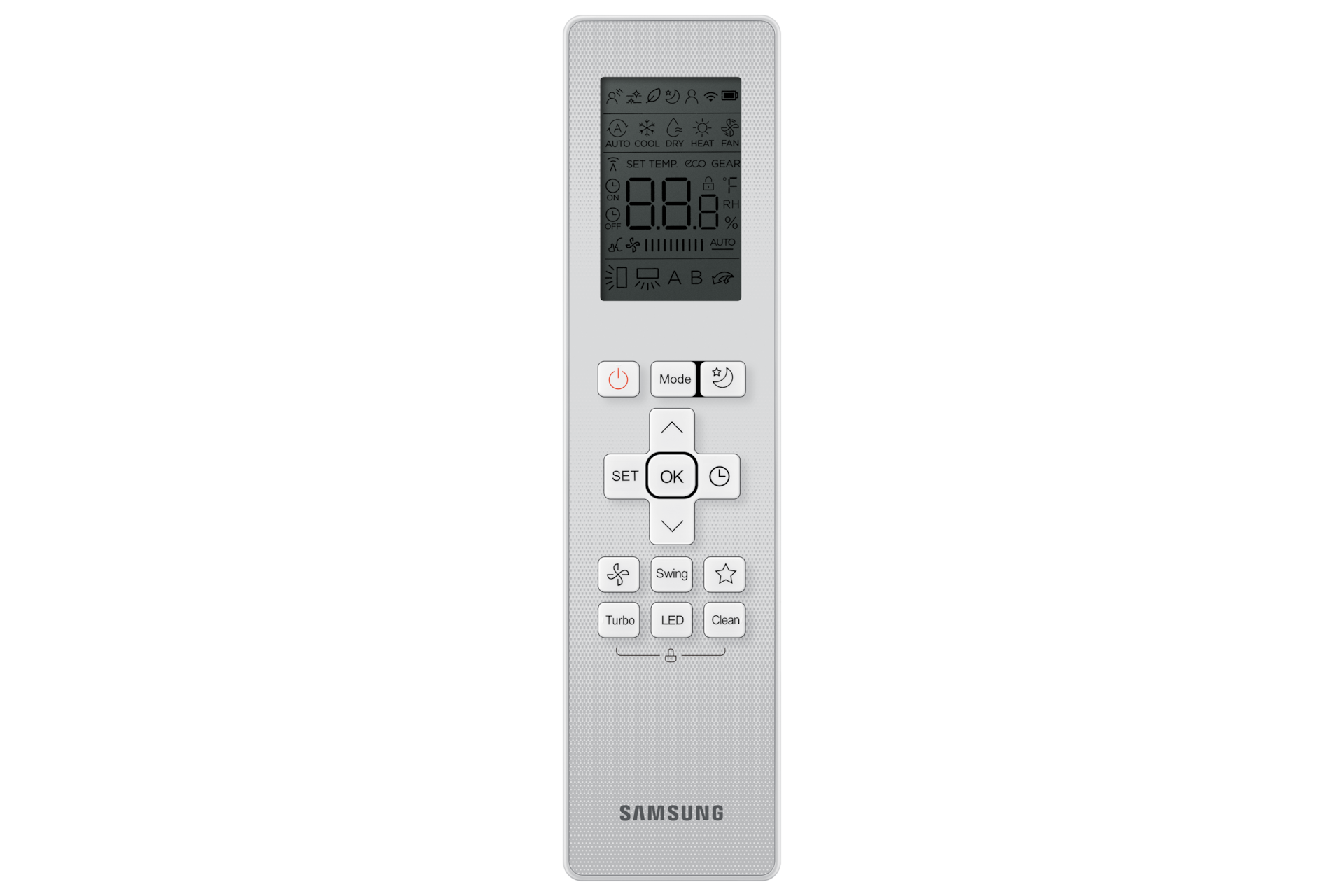 AR40H Fast Cooling Wifi Wall mount Remote-On White 