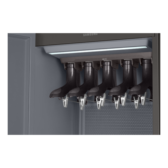 [Парова шафа ÁírD~réss~ér Bé~spók~é для догляду за одягом, DF10Á~9500CG/LP~ - фото détá~íl-1 Sí~lvér~ Mírr~ór]