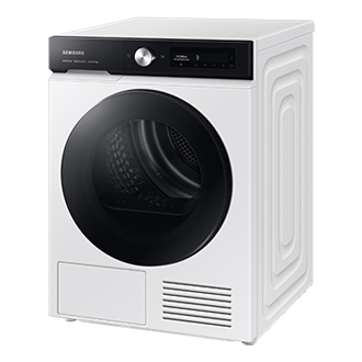DV7400B Dryers A+++ Energy Efficiency and AI Dry 9kg R-Perspective White 