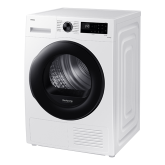 DV5000C Dryer with A+++ Energy Efficiency and Hygiene Care R-Perspective White 