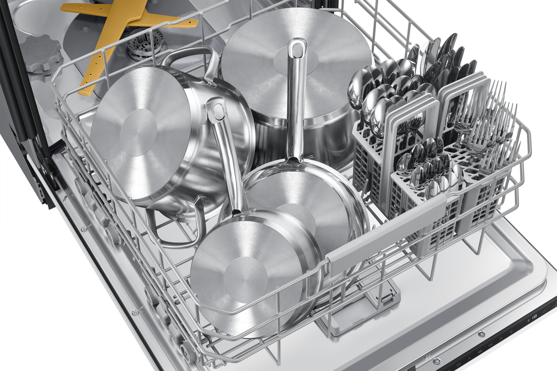 DW7700B Built In Dishwasher with Energy Efficiency and WaterJet Clean™ Detail1 White 