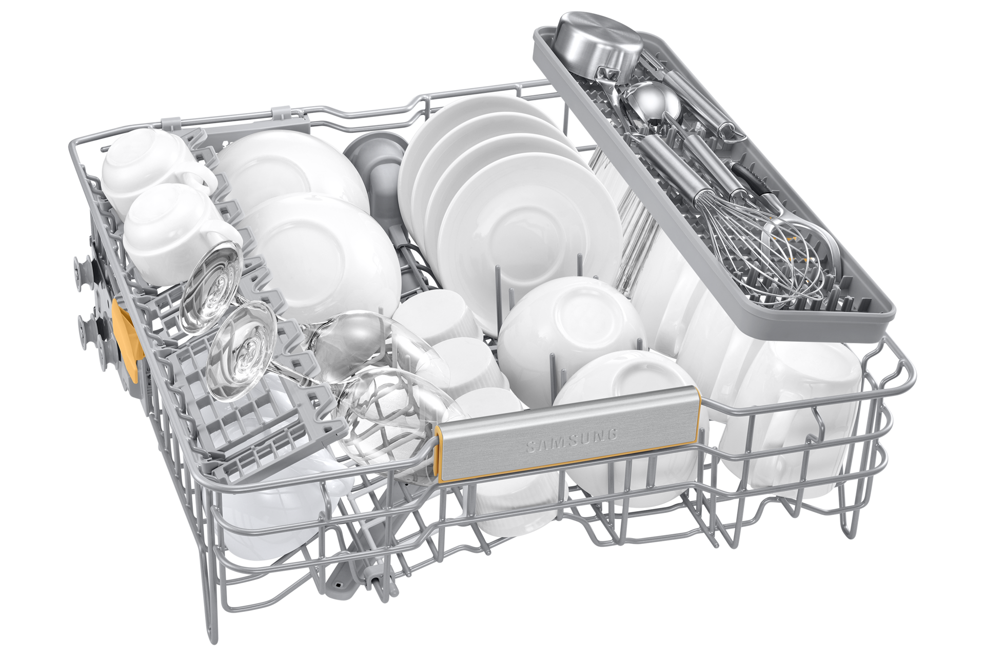 DW7700B Built In Dishwasher with Energy Efficiency and WaterJet Clean™ Detail5 White 