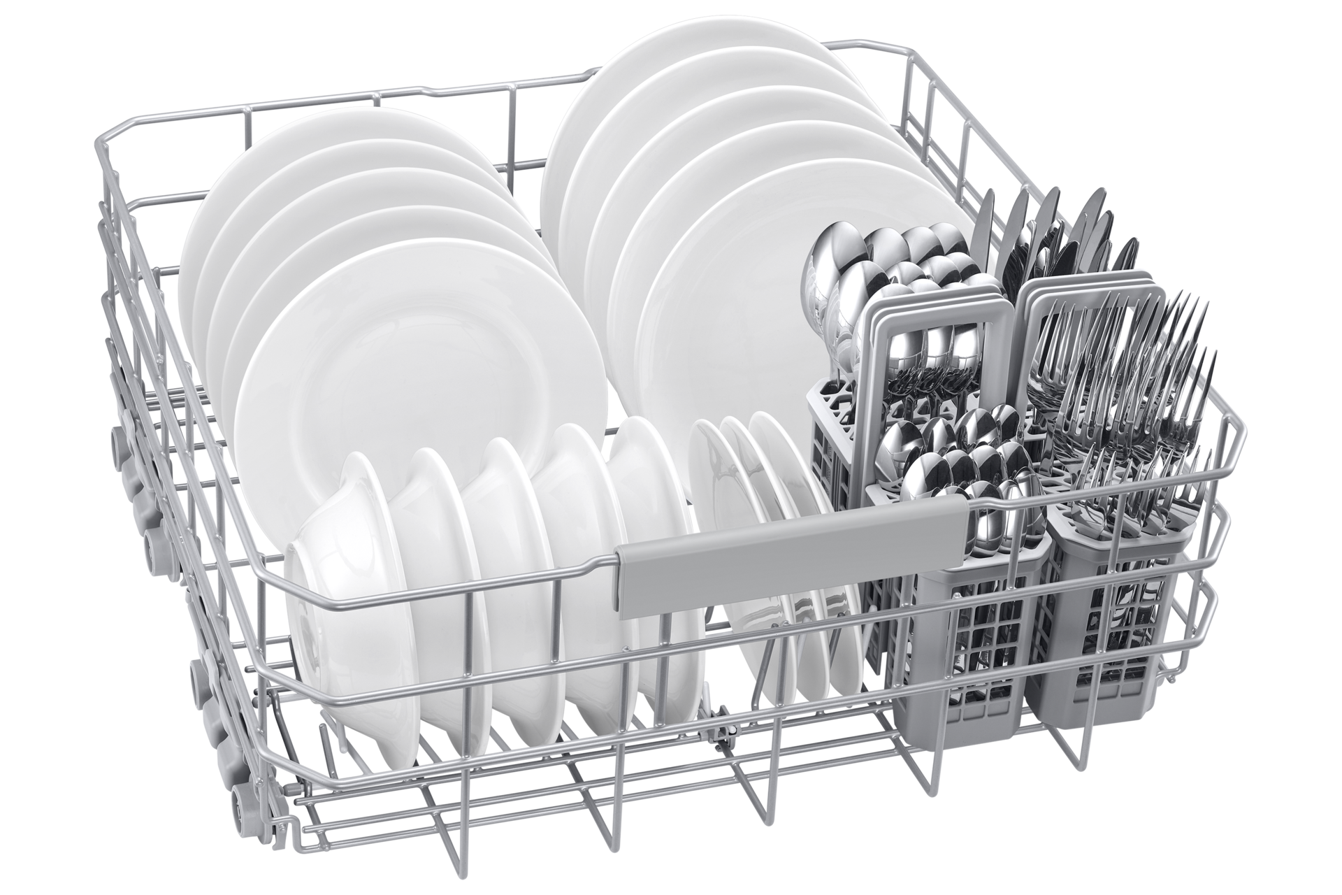 DW7700B Built In Dishwasher with Energy Efficiency and WaterJet Clean™ Detail6 White 