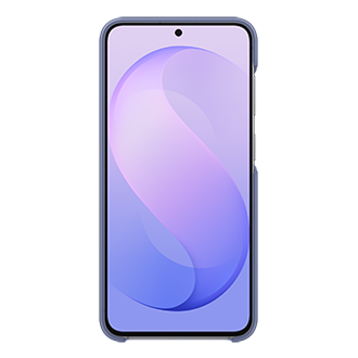 Galaxy S26 FE Silicone Magnet Case Back Blue Violet 