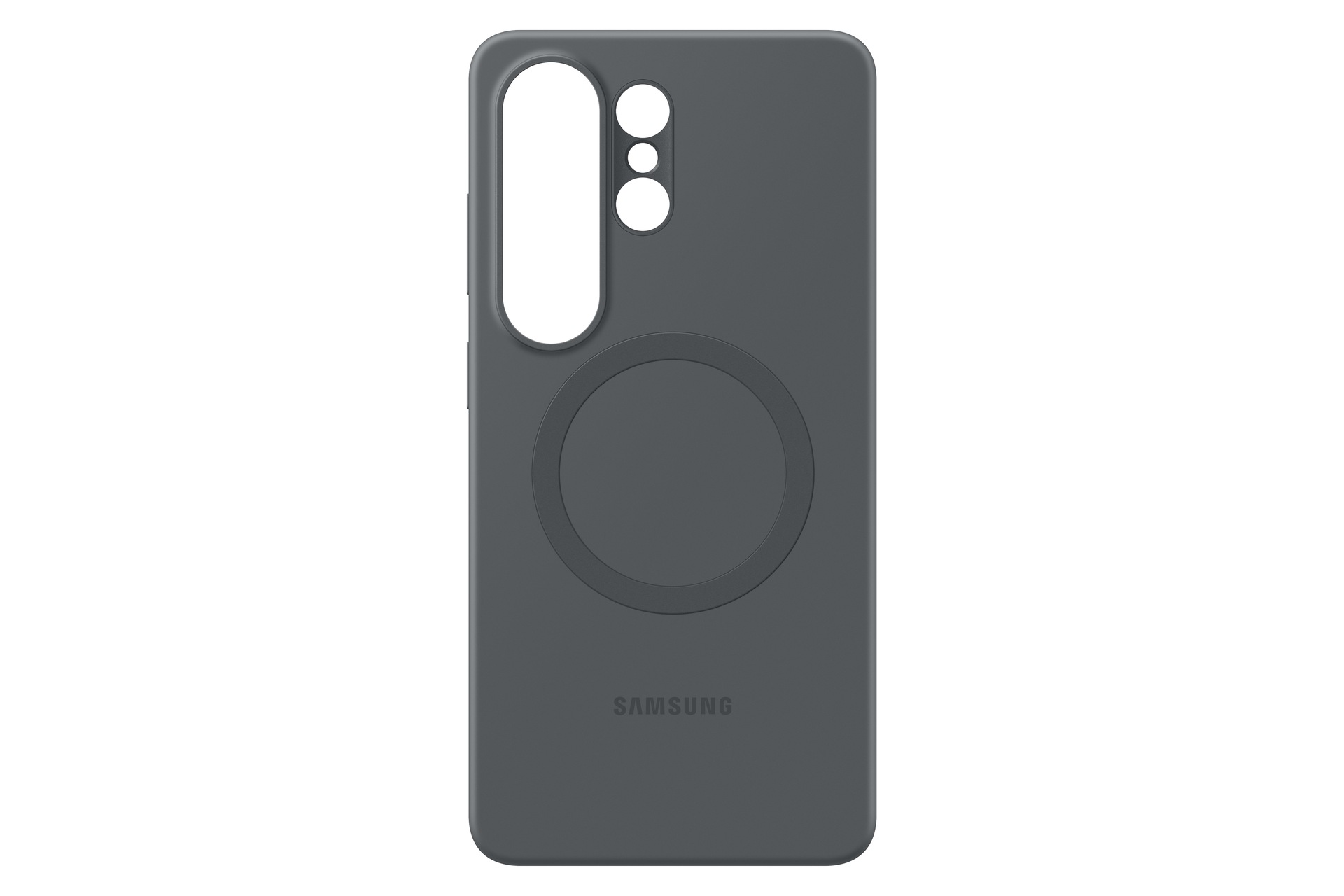 Galaxy S26 Ultra Силіконовий магнітний чохол Чорний