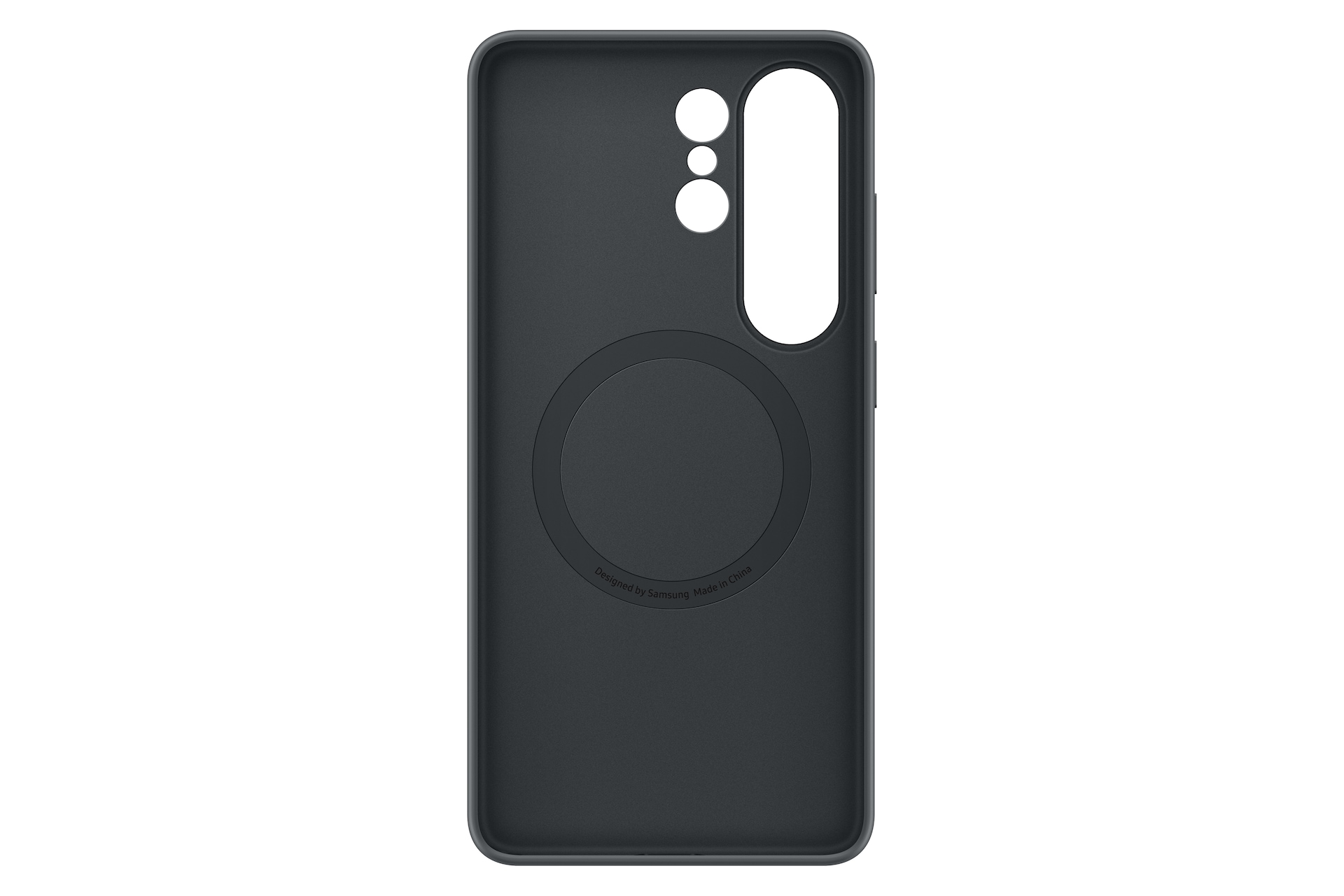 Galaxy S26 Ultra Силіконовий магнітний чохол Чорний