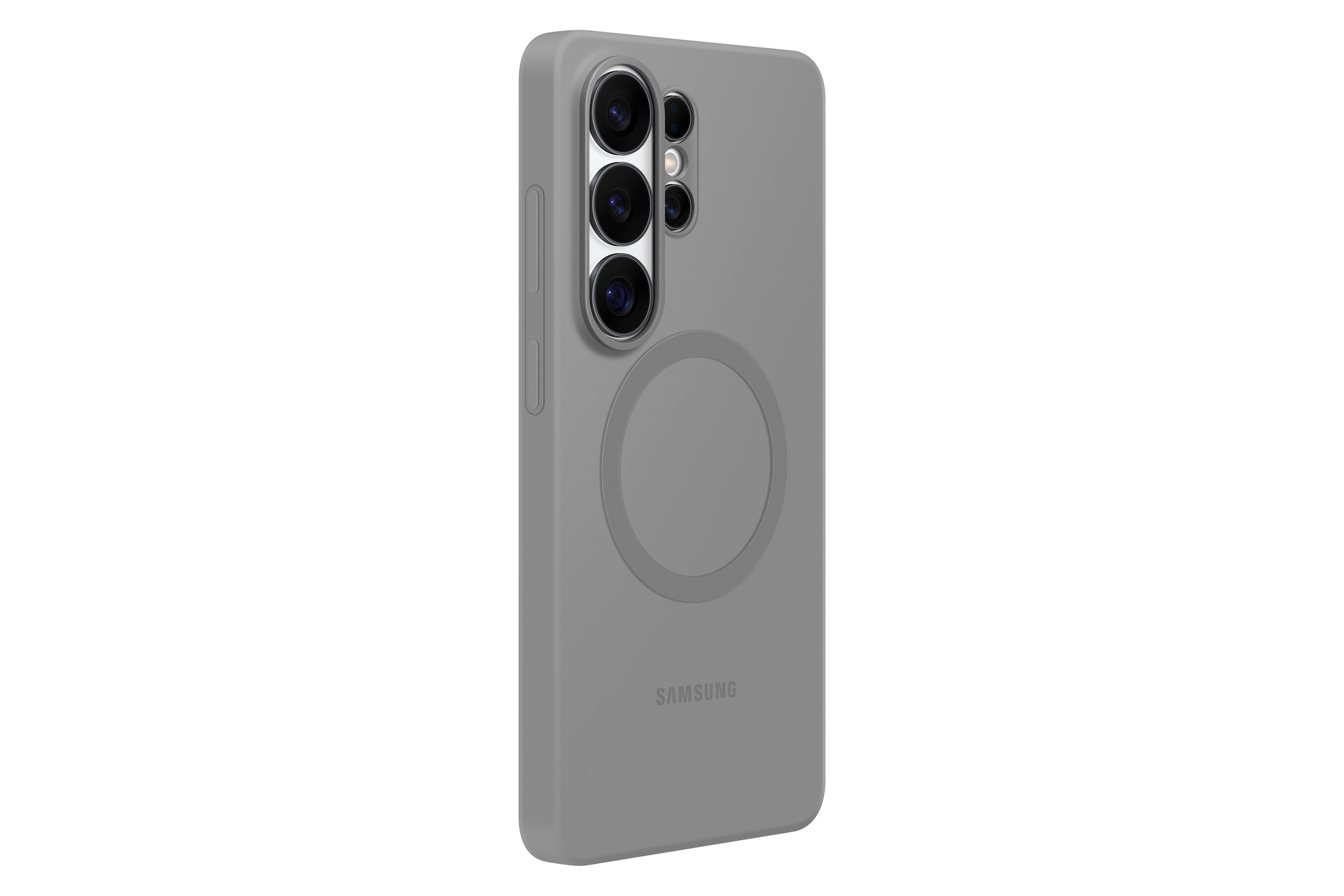 Galaxy S26 Ultra Силіконовий магнітний чохол Сірий