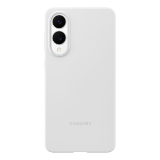 Galaxy S25 Edge Silicone Case Front Light Gray 