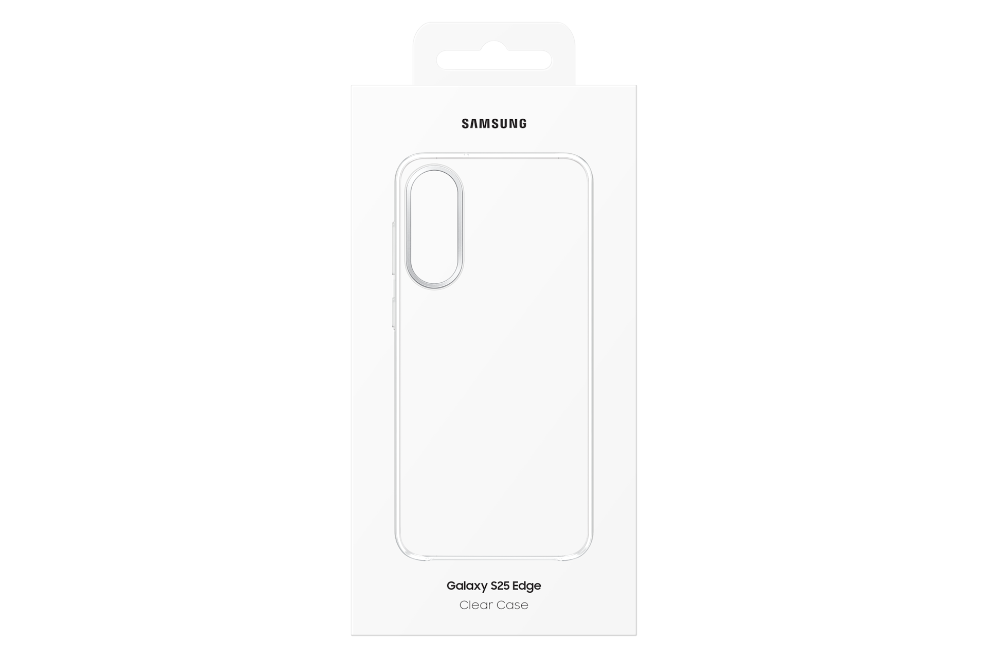 Galaxy S25 Edge Clear Case Package Transparent 