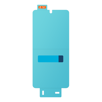 Galaxy S25 Edge Anti-reflecting Film Front2 Transparent 
