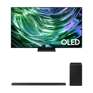 65'' OLED S90D 4K Smart AI TV (2024) із ультратонким саундбаром HW-S700D