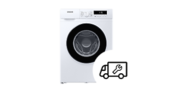 Пральна машина WW4000J з Eco Bubble, 6 кг White | Samsung Україна