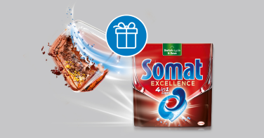 Отримуйте запас засобів Somat у подарунок