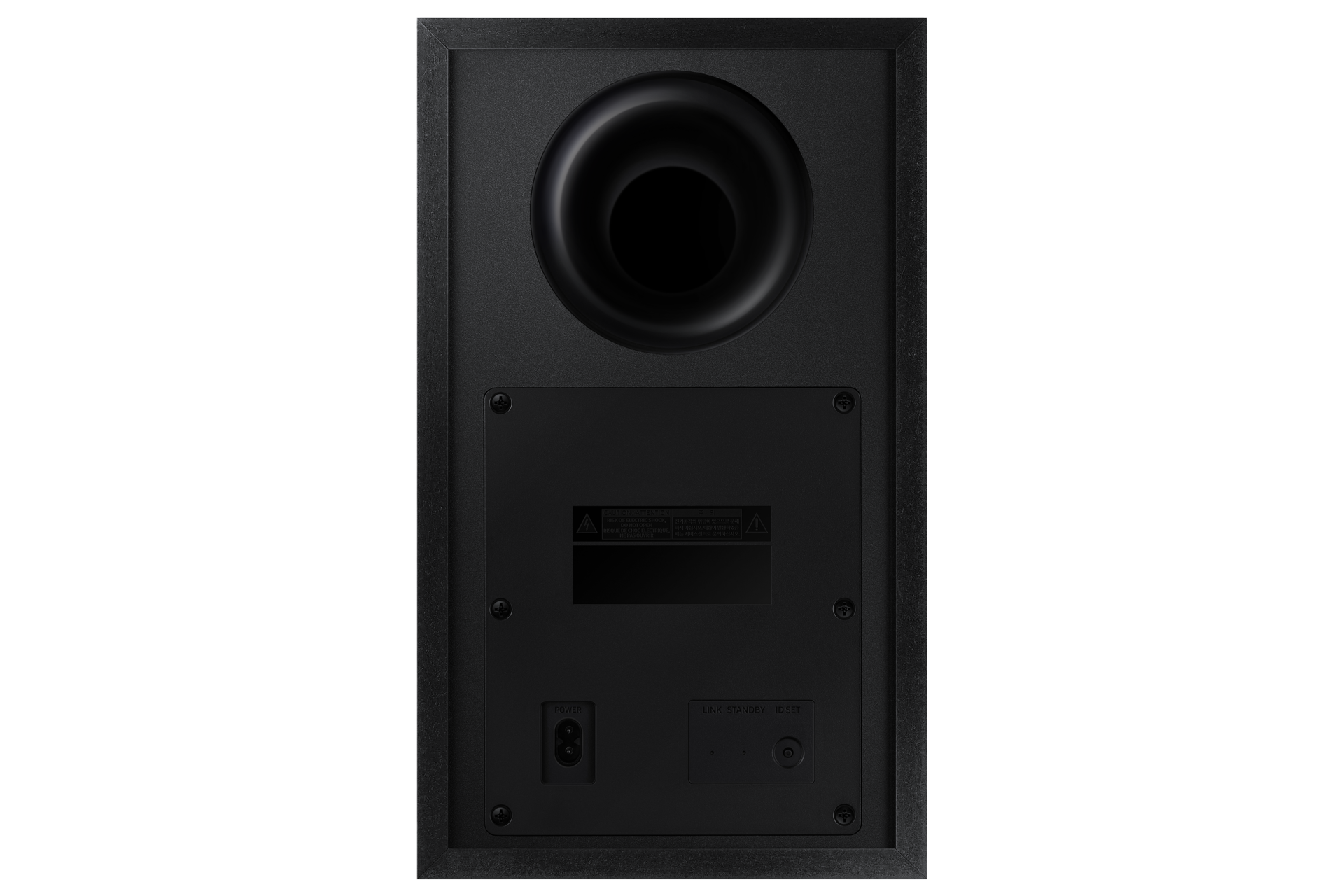subwoofer-back Black