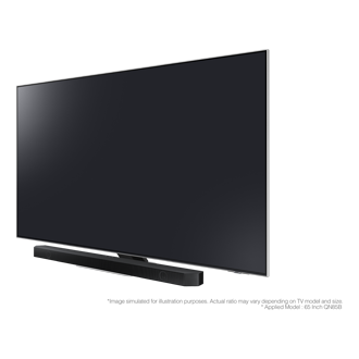 with-tv-front Black
