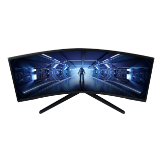 34" Odyssey Gaming G55T Monitor Detail1 Black 