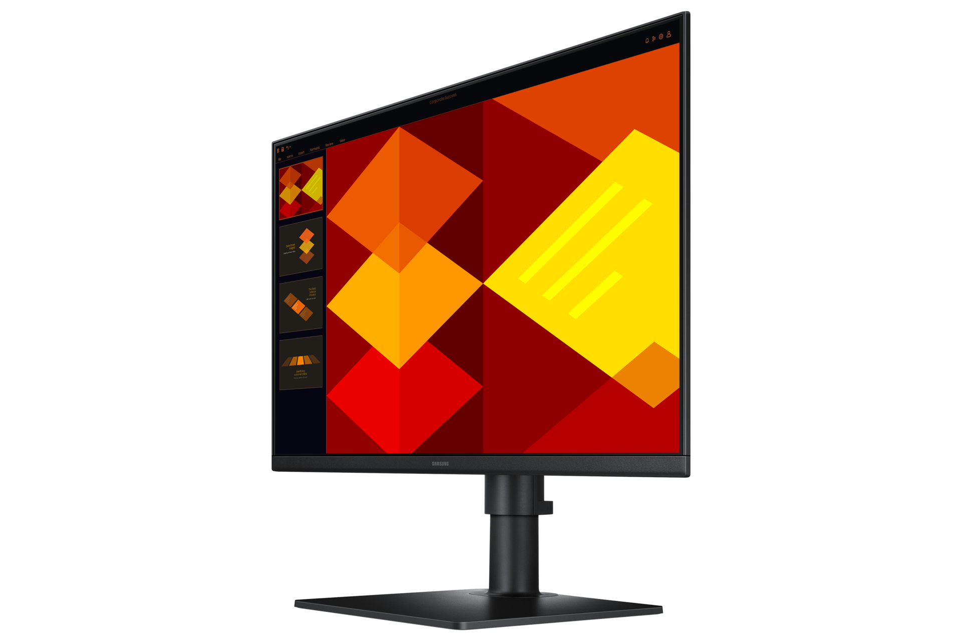 22"/24"/27" Essential Monitor S4 S40GD Full HD Monitor R-Dynamic Black 