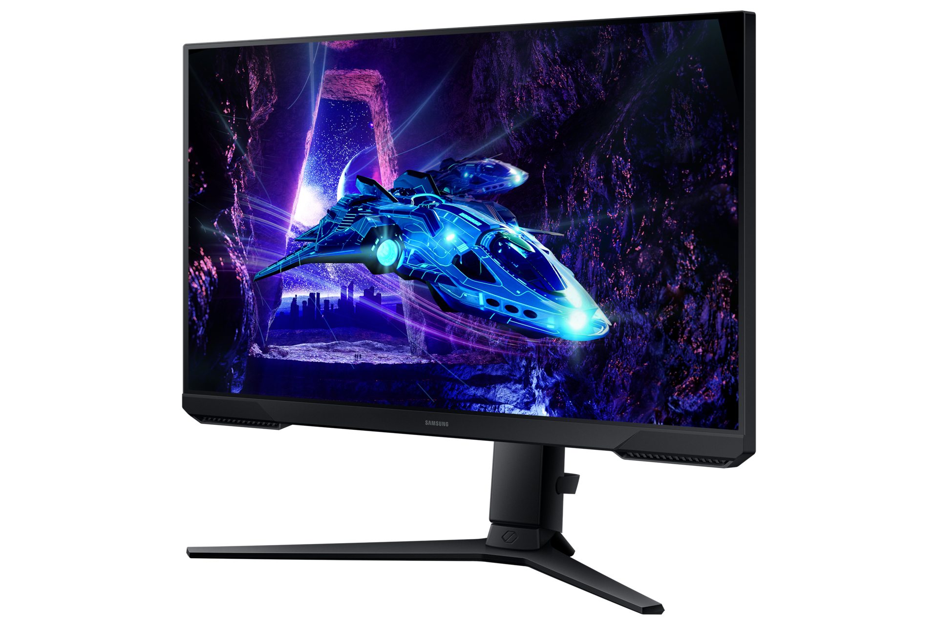 32"/27"/24" Odyssey G3 G30D FHD 180Hz Gaming Monitor R-Perspective Black 