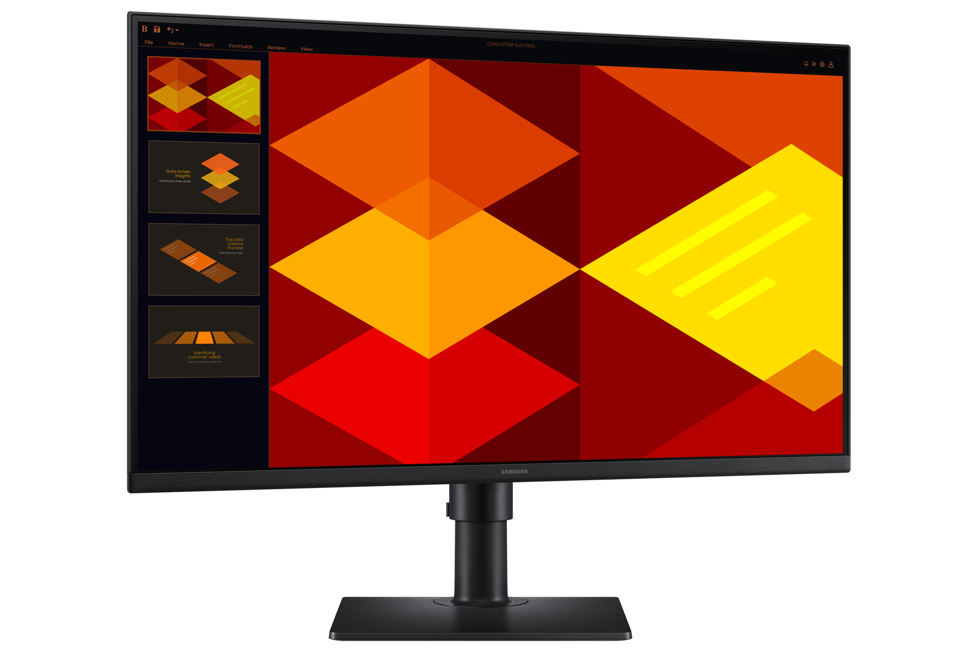 22"/24"/27" Essential Monitor S4 S40GD Full HD Monitor L-Swivel Black 