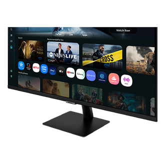 32"  Smart M70F Monitor Detail1 Black 