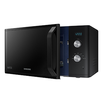 Мікрохвильова піч соло з подвійним циферблатом MS23K3614AK/UA, 23 л MS23K3614AK/UA - фото r-perspective-open Black