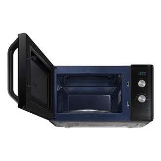 Мікрохвильова піч соло з подвійним циферблатом MS23K3614AK/UA, 23 л MS23K3614AK/UA - фото low-front-open Black