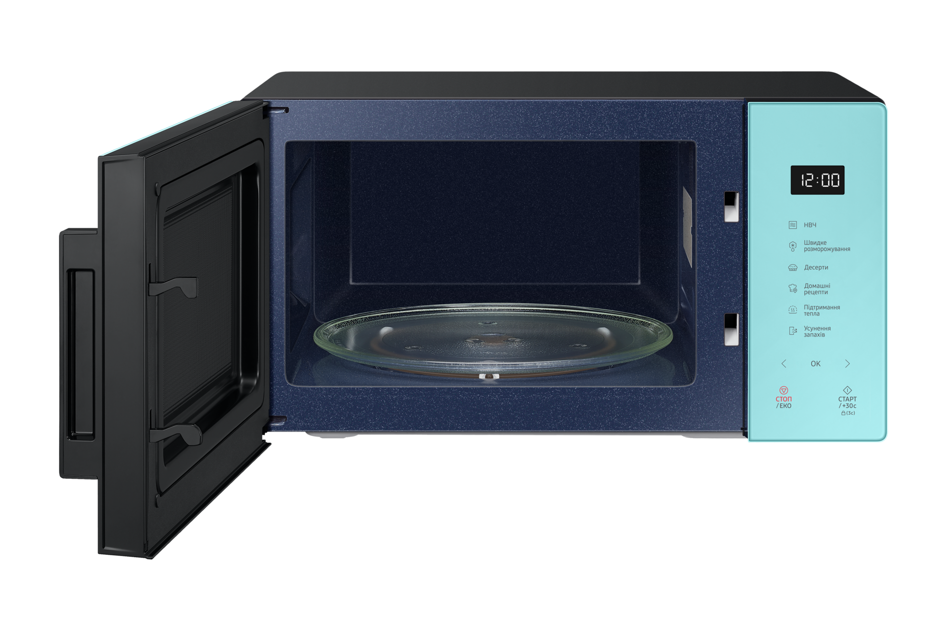 Мікрохвильова піч соло Bespoke MS23T5018AN/UA, 23 л - фото 2