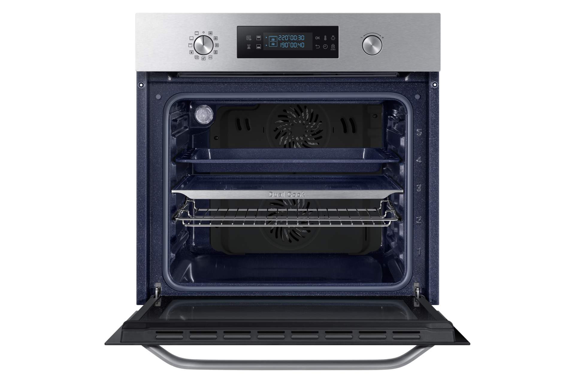 Духова шафа NV64R3531BS/WT з Dual Cook, 64л - фото 6