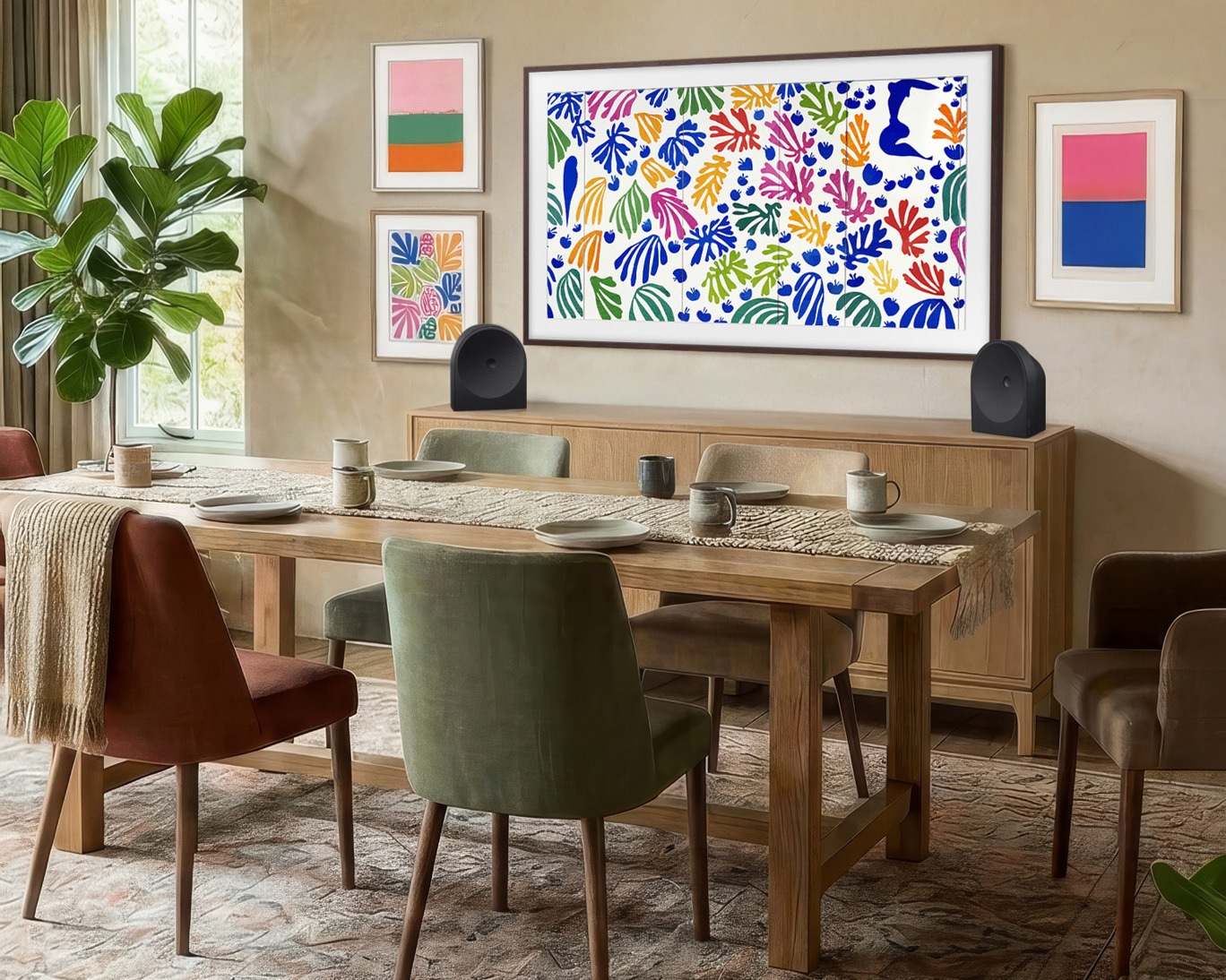 43" The Frame 4K Samsung Vision AI Smart TV (2025) Чорний